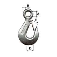 Carlig Zincat Securizat 1000kg / 18mm/33mm