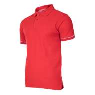 Tricou Bumbac Polo / Rosu - 2xl