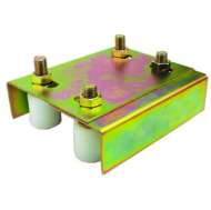 Ghidaj Poarta Reglabil Zn - 4 Role, Suport U