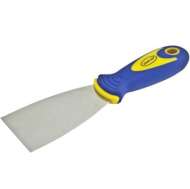 Spaclu Inox, Maner Plastic-Cauciuc  4" (100 Mm)