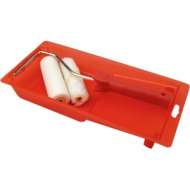 Set Vopsit Poliacril (D.galbene)+Burete 100 Mm