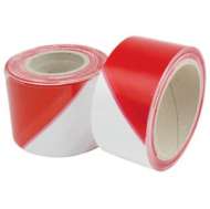 Banda Semnalizare 70 Mm X 200 M - Alb/Rosu