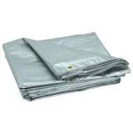 Prelata Cu Inele 150 G/Mp, 6X10 M, Argintiu