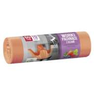 Sac Menajer Hdld Cu Urechi, Parfum Fructe 60 L, 10 Buc - Somon