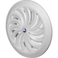 Grila Ventilatie Circulara, Cu Inchidere Si Plasa, Dt 110 Mm, Alb T95A (Aw)