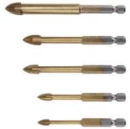 Burghiu Pt. Sticla Set 5 (5, 6, 8, 10, 12 Mm)