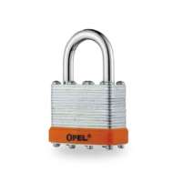 Lacat Otel Laminat Qc - 40 Mm