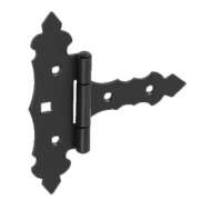 Balama Poarta Decorativa 200X50X170X2.5 Mm, Negru - Zob200- 190604