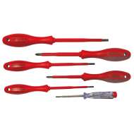Set Surubelnite Izolate Pvc Plate Si Pz + Tester - 6p.