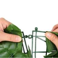 Gard Decorativ Artificial Frunze Bicolor 1.0X3.0 M