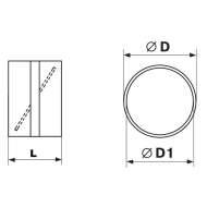 Conector Pvc Cu Clapeta Antiretur 100 Mm