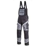 Salopeta Lucru Groasa Premium Negru-gri - 2xl/h-188