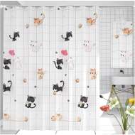 Perdea Dus 70g / 180x200cm - Model-pisica