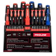 Set Surubelnite S2 Maner Soft-touch Cu Stand - 37p.