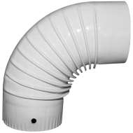 Cot Cret, Emailat Alb - 120 Mm (Ht)