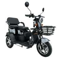 Triciclu Locuri Ajustabile - 1000w / 60v / 20ah / Gri