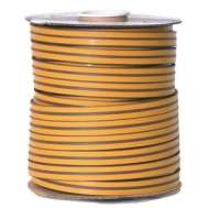 Banda Etansare Profil D, Negru Dubla 10-12 Mm - 2 X 50 M