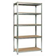 Raft Metalic - 5p / 180x90x40cm / 175kg / Galvanizat