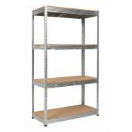 Raft Metalic - 4p / 150x75x30cm / 100kg / Galvanizat