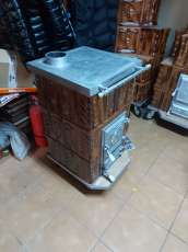 Soba turn 3 randuri cu plita stut si cu mana curenta 