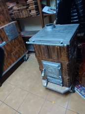 Soba turn 3 randuri cu plita stut si cu mana curenta 