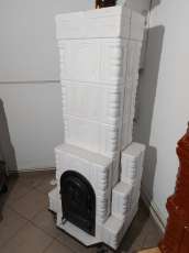 Soba semineu 6 randuri plus garnitura ,culoare alb