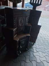 Soba colt ( steluta ) 4 randuri plus garnitura ,culoare maro 