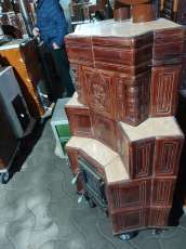 Soba colt ( steluta ) 4 randuri plus garnitura ,culoare maro 