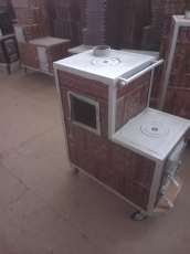 Soba agvariu plita 3 ochiuri 3 randuri plus garnitura , cuptor si plita stut 