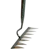 Grebla 7 Dinti Ascutiti, Coada Metalica Sudata - 1620X275X140 Mm - Hb103122