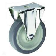 ROATA FURCA FIXA, TPR GRI - 125 x 31 MM