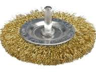 Perie CircularĂ Din SÂrmĂ Cu TijĂ 100mm