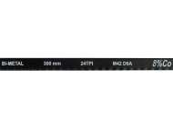 Set PĂnze FierĂstrĂr Bi-metal, 24tpi, Cobalt 8% 300x12.6x0.65mm, 2 Buc