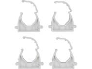 Set 4 Cleme Blocabile Suport ȚeavĂ Pvc, Pe, Pe-x, Pp, Pb, 18mm