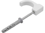 Set 4 CÂrlige Cu Dibluri, Pentru Țevi 15-28mm