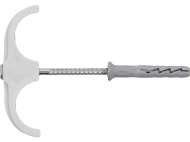 Set 4 CÂrlige Duble, Cu Dibluri, Pentru Țevi 15-28mm