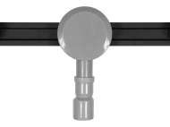 RigolĂ DuȘ ''slim Black'', 90 Cm