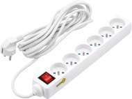 Prelungitor Cu ÎntrerupĂtor, 6 Prize Cu ÎmpĂmÂntare, 5m