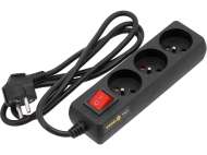 Prelungitor Cu ÎntrerupĂtor, 3 Prize Cu ÎmpĂmÂntare, 1.5m