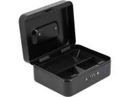 CasetĂ Bani MetalicĂ 200x160x90mm Negru