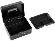 CasetĂ Bani MetalicĂ 200x160x90mm Negru