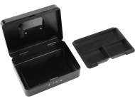 CasetĂ Bani MetalicĂ 250x180x90mm Negru