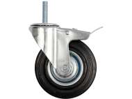 Roata Mobila Pe Filet Cu Opritor 75mm