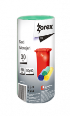 Zorex Pro Saci menaj verzi 30L 50/rola