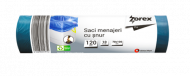 Zorex Pro Saci albastri cu SNUR 120L 10/rola