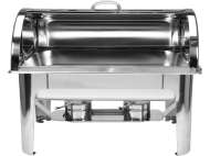 Chafing Dish Cu Capac Rolltop, 90 Grade, 9l