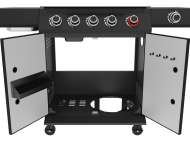 GrĂtar Pe Gaz Yao 5+1, 19kw, Negru