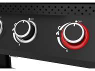 GrĂtar Pe Gaz Yao 5+1, 19kw, Negru