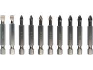 Set 10 BiȚi Ph1,2,pz1,2, 1/4'', 50mm