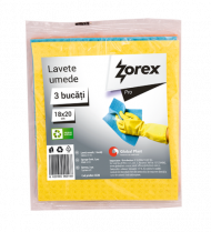Zorex Pro Lavete umede colorate 3/set